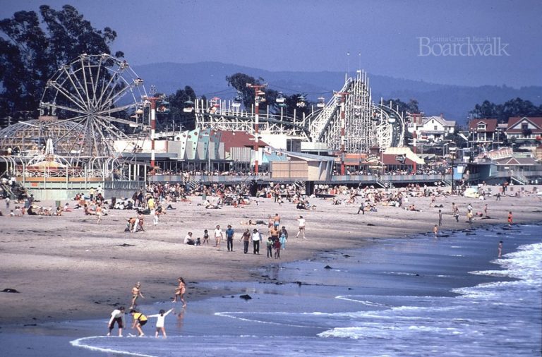 The Boardwalk in the 70s - Santa Cruz Beach Boardwalk Amusement Park